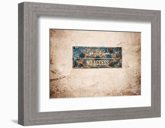 Desert Home - No Access-Philippe HUGONNARD-Framed Premium Photographic Print