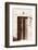 Desert Home - Old Brown Door-Philippe HUGONNARD-Framed Photographic Print