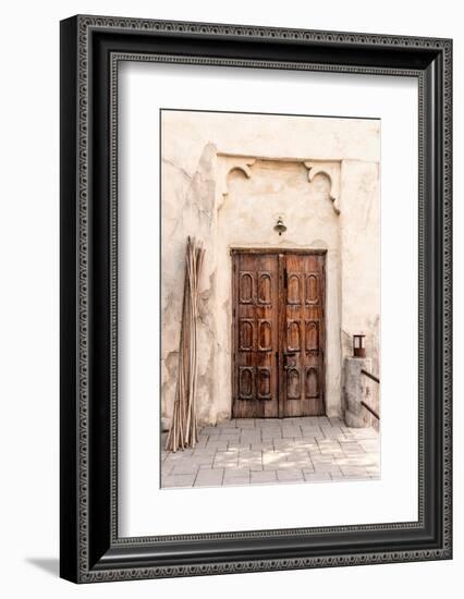 Desert Home - Old Doorway-Philippe HUGONNARD-Framed Photographic Print