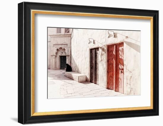 Desert Home - Old Dubai-Philippe HUGONNARD-Framed Photographic Print