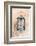 Desert Home - Old Lantern-Philippe HUGONNARD-Framed Photographic Print