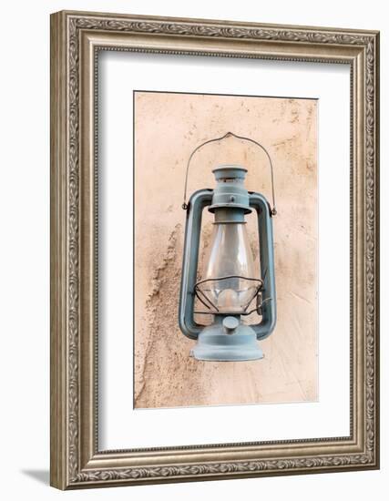 Desert Home - Old Lantern-Philippe HUGONNARD-Framed Photographic Print