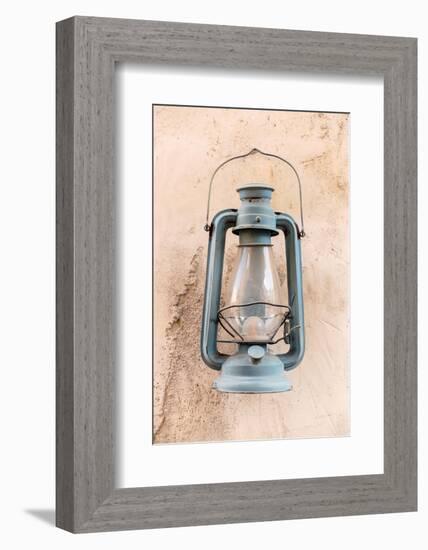 Desert Home - Old Lantern-Philippe HUGONNARD-Framed Photographic Print