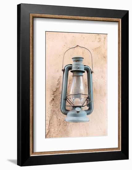 Desert Home - Old Lantern-Philippe HUGONNARD-Framed Photographic Print