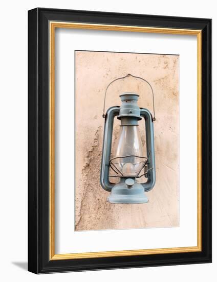 Desert Home - Old Lantern-Philippe HUGONNARD-Framed Photographic Print