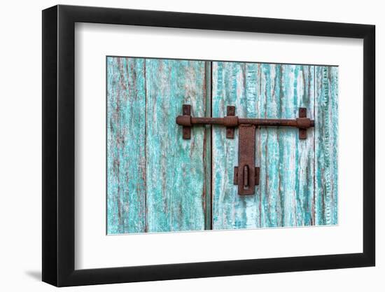 Desert Home - Old Lock-Philippe HUGONNARD-Framed Photographic Print