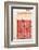 Desert Home - Old Red Shutters-Philippe HUGONNARD-Framed Photographic Print