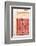 Desert Home - Old Red Shutters-Philippe HUGONNARD-Framed Photographic Print