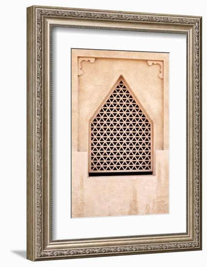 Desert Home - Oriental Window-Philippe HUGONNARD-Framed Photographic Print