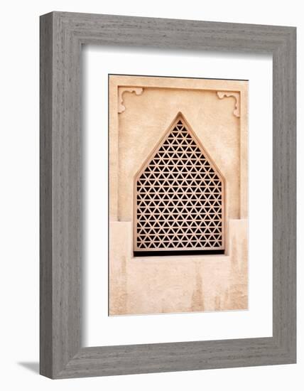 Desert Home - Oriental Window-Philippe HUGONNARD-Framed Photographic Print