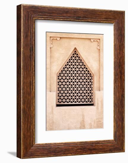 Desert Home - Oriental Window-Philippe HUGONNARD-Framed Photographic Print