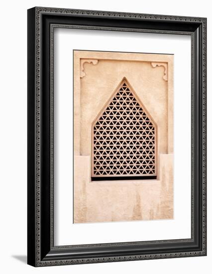 Desert Home - Oriental Window-Philippe HUGONNARD-Framed Photographic Print