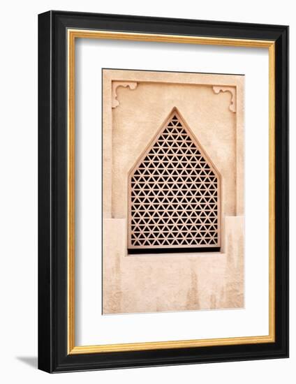 Desert Home - Oriental Window-Philippe HUGONNARD-Framed Photographic Print