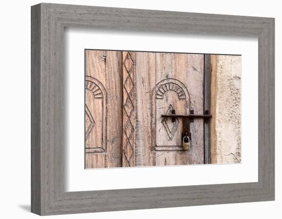 Desert Home - Padlock-Philippe HUGONNARD-Framed Photographic Print