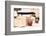 Desert Home - Pergola-Philippe HUGONNARD-Framed Photographic Print