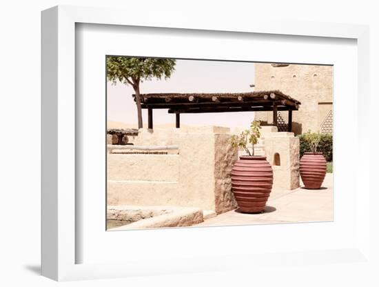 Desert Home - Pergola-Philippe HUGONNARD-Framed Photographic Print