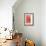 Desert Home - Red Door-Philippe HUGONNARD-Framed Photographic Print displayed on a wall