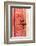 Desert Home - Red Door-Philippe HUGONNARD-Framed Photographic Print