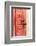 Desert Home - Red Door-Philippe HUGONNARD-Framed Photographic Print