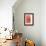 Desert Home - Red Door-Philippe HUGONNARD-Framed Photographic Print displayed on a wall