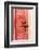 Desert Home - Red Door-Philippe HUGONNARD-Framed Photographic Print