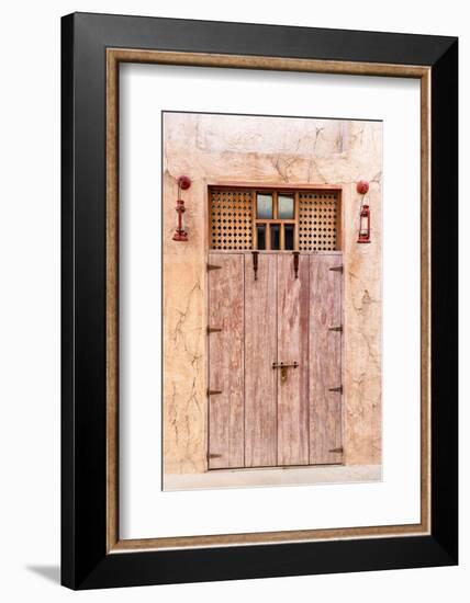 Desert Home - Red Lanterns-Philippe HUGONNARD-Framed Photographic Print