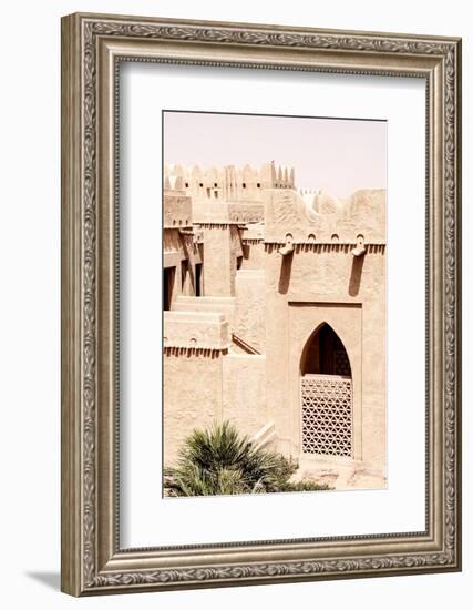 Desert Home - Terracotta Facades-Philippe HUGONNARD-Framed Photographic Print