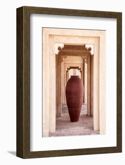 Desert Home - Terracotta Jar-Philippe HUGONNARD-Framed Photographic Print