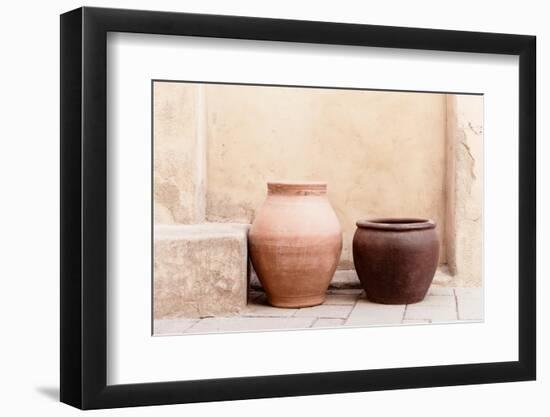 Desert Home - Terracotta Pots-Philippe HUGONNARD-Framed Photographic Print