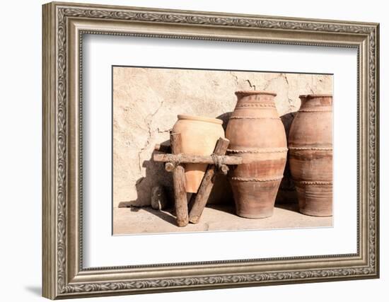 Desert Home - Terracotta-Philippe HUGONNARD-Framed Photographic Print