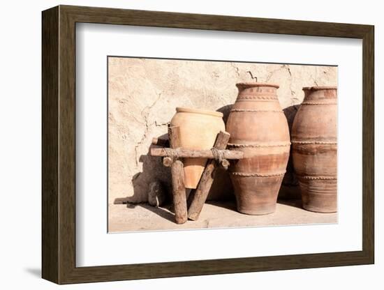 Desert Home - Terracotta-Philippe HUGONNARD-Framed Photographic Print