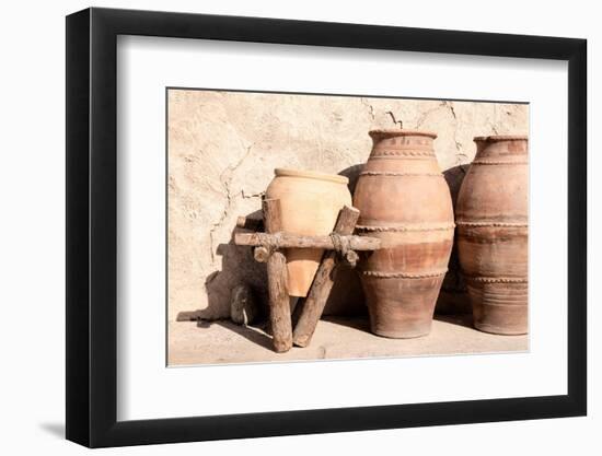 Desert Home - Terracotta-Philippe HUGONNARD-Framed Photographic Print