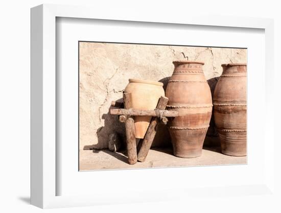 Desert Home - Terracotta-Philippe HUGONNARD-Framed Photographic Print