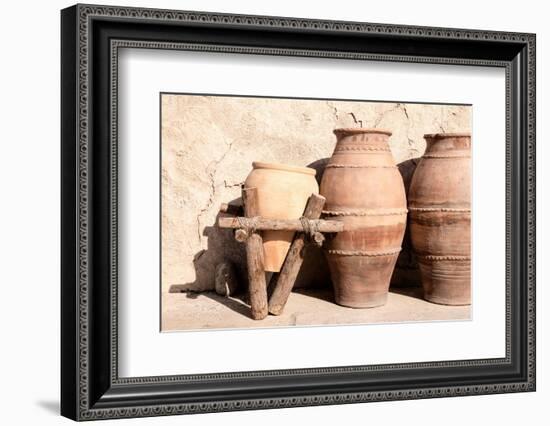 Desert Home - Terracotta-Philippe HUGONNARD-Framed Photographic Print