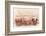 Desert Home - Three Terracotta Jars-Philippe HUGONNARD-Framed Photographic Print