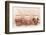 Desert Home - Three Terracotta Jars-Philippe HUGONNARD-Framed Photographic Print