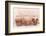 Desert Home - Three Terracotta Jars-Philippe HUGONNARD-Framed Photographic Print