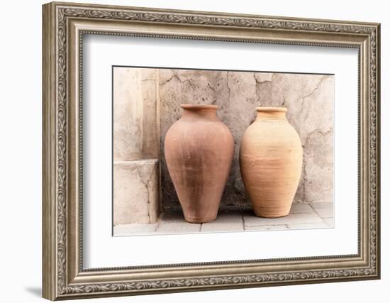 Desert Home - Two Antique Jars-Philippe HUGONNARD-Framed Photographic Print