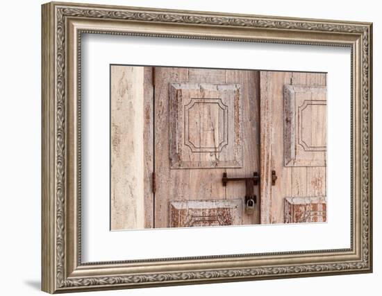 Desert Home - Vintage Door-Philippe HUGONNARD-Framed Photographic Print