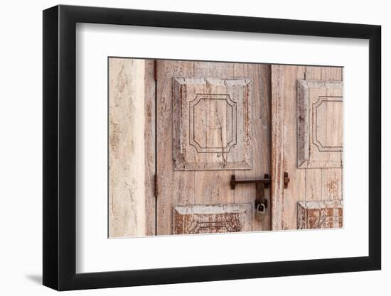 Desert Home - Vintage Door-Philippe HUGONNARD-Framed Photographic Print