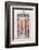 Desert Home - Wood Door-Philippe HUGONNARD-Framed Photographic Print