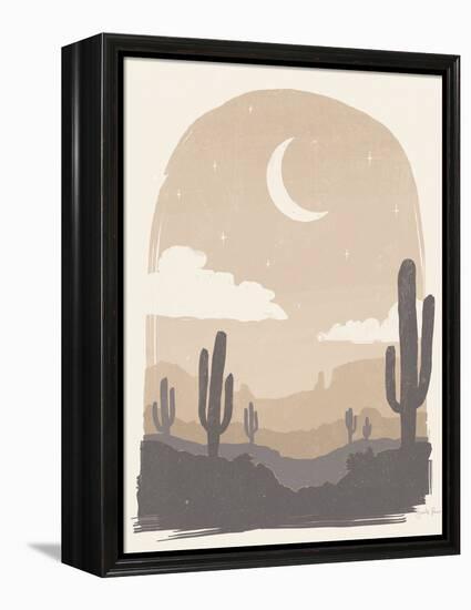 Desert II Neutral-Janelle Penner-Framed Stretched Canvas