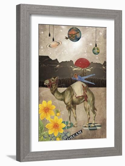 Desert Is A Lonely Place-Elo Marc-Framed Giclee Print