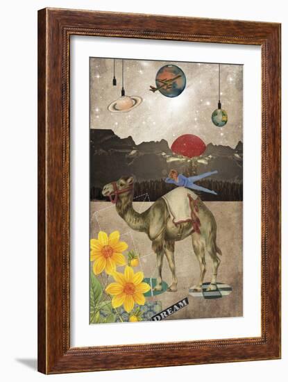 Desert Is A Lonely Place-Elo Marc-Framed Giclee Print