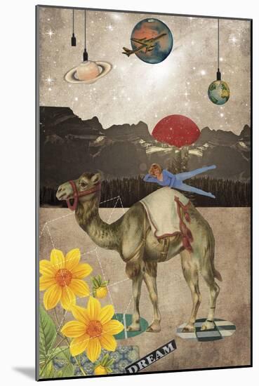 Desert Is A Lonely Place-Elo Marc-Mounted Giclee Print