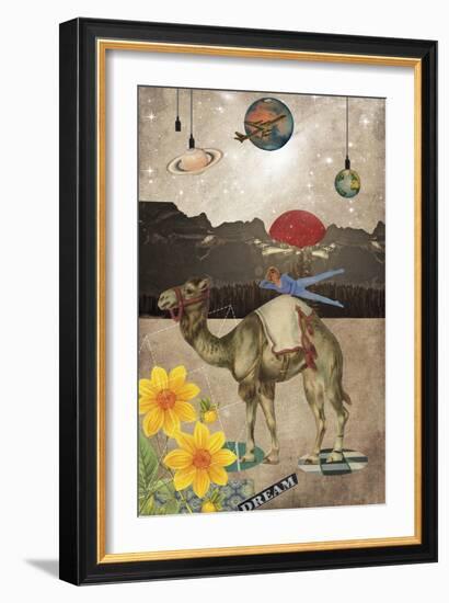 Desert Is A Lonely Place-Elo Marc-Framed Giclee Print