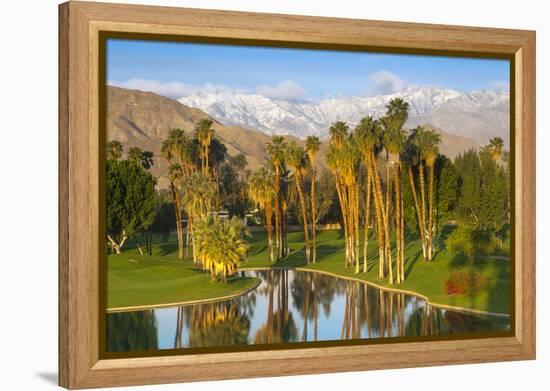 Desert Island Golf and Country Club, Palm Springs, California, USA-Richard Duval-Framed Premier Image Canvas