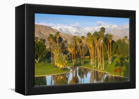 Desert Island Golf and Country Club, Palm Springs, California, USA-Richard Duval-Framed Premier Image Canvas