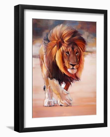 Desert King, 2020, (oil on canvas)-Mark Adlington-Framed Giclee Print