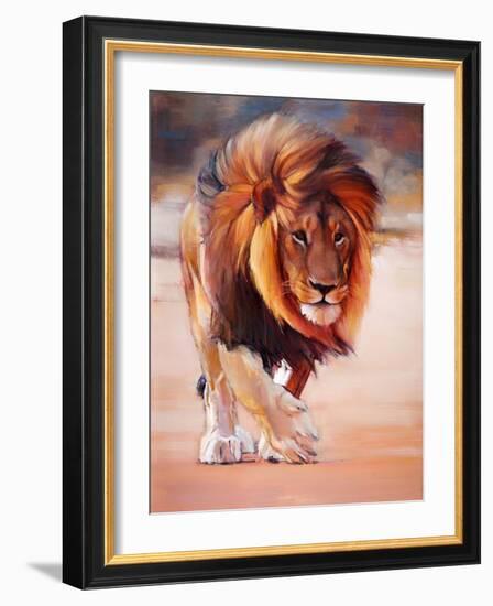 Desert King, 2020, (oil on canvas)-Mark Adlington-Framed Giclee Print